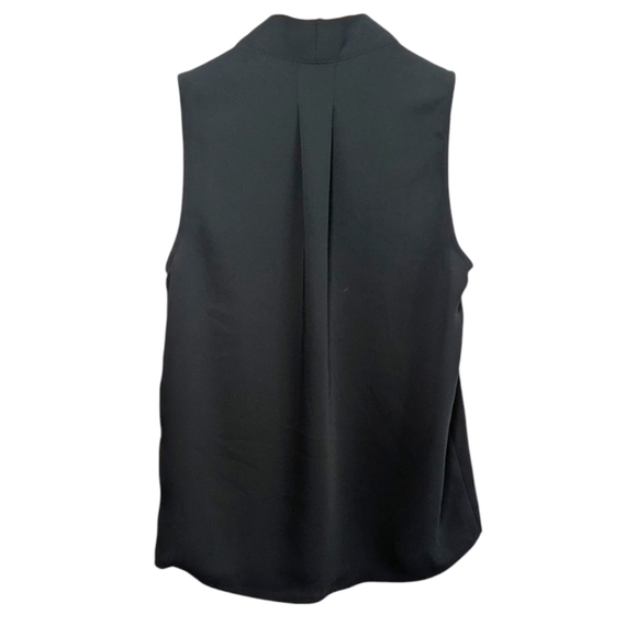 Babaton Deep Teal Sleeveless Blouse Minimalist Design - Picture 4 of 9
